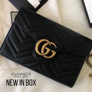 *SOLD* NIB Gucci GG Marmont Matelassé Mini Bag